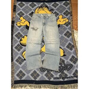 80s Gap Workwear Jeans Faded 33 x 32